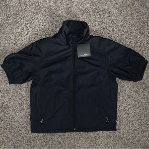 *RARE* NWT Sleeveless RLX Ralph Lauren Black Running Jacket